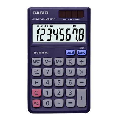 Rekenmachine Casio SL-300VERA – afbeelding 1