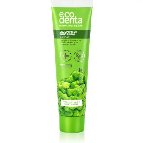 Ecodenta Exceptional Whitening Tandpasta 100 ml – afbeelding 1