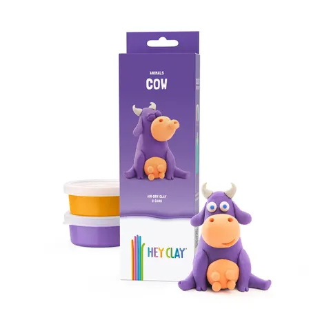 Hey Clay Boetseerklei Cow – afbeelding 1