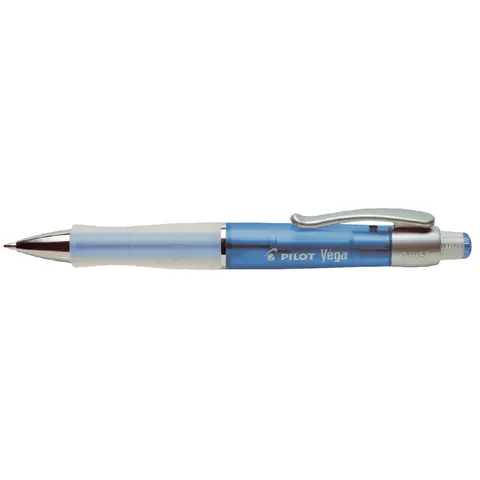 Balpen PILOT Vega medium transparant blauw – afbeelding 1