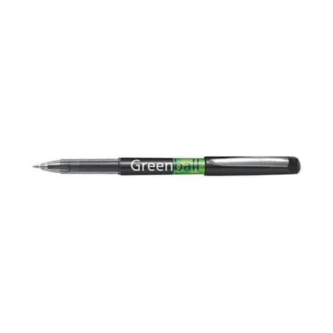Rollerpen PILOT Greenball Begreen medium zwart – afbeelding 1