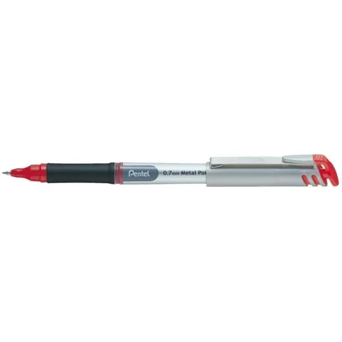Rollerpen Pentel BL17 Energel medium rood – afbeelding 1