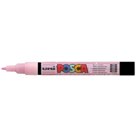 Posca PC-3ML roze glitter – afbeelding 1