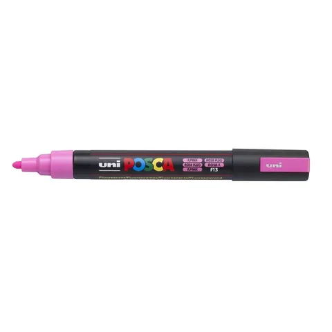 Paintmarker Uni POSCA PC5M medium fluor roze – afbeelding 1