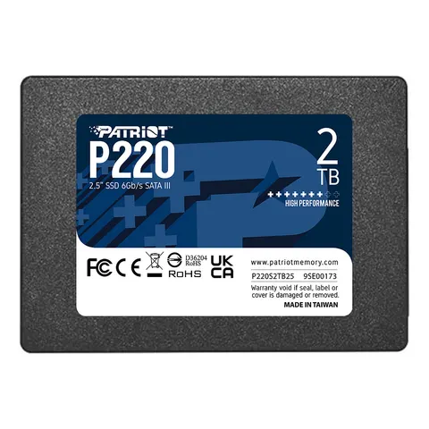 Patriot Memory P220 2TB 2.5" SATA III – afbeelding 1