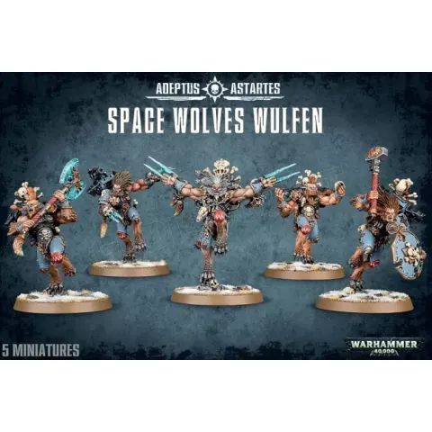 Warhammer 40.000 Space Wolves Wulfen – afbeelding 1