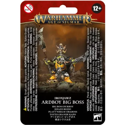 Orruk Warclans Ardboy Big Boss – afbeelding 1