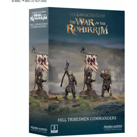 Hill Tribesmen Commanders - Middle Earth SBG (Warhammer nieuw) – afbeelding 1