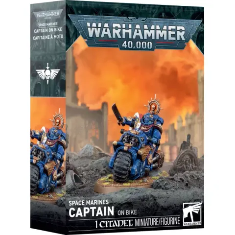 Space Marines Captain on Bike – afbeelding 1
