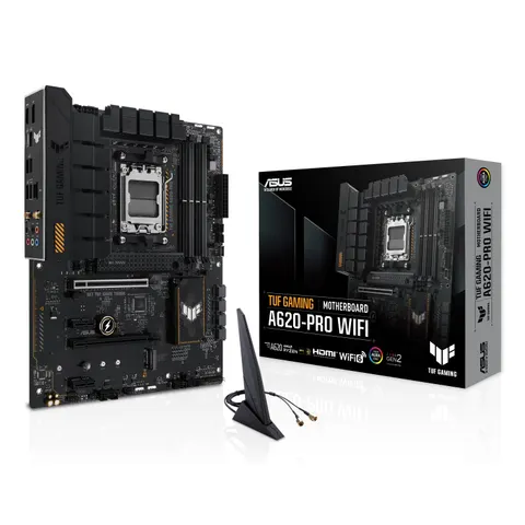 ASUS TUF Gaming A620-Pro WIFI – Schwarz – Bild 1