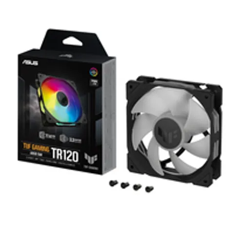 ASUS TUF Gaming TR120 ARGB Fan - Single Pack Computer case 12 cm Black – image 1