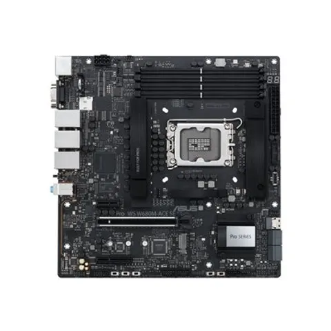 Asus PRO WS W680M-ACE SE – Schwarz – Bild 1