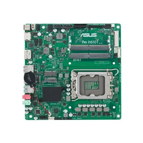 ASUS Pro H610T-CSM – Schwarz – Bild 1