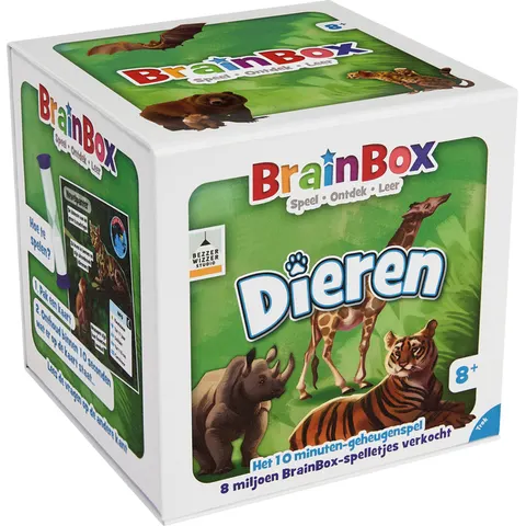 Kaartspel Brainbox dieren – afbeelding 1