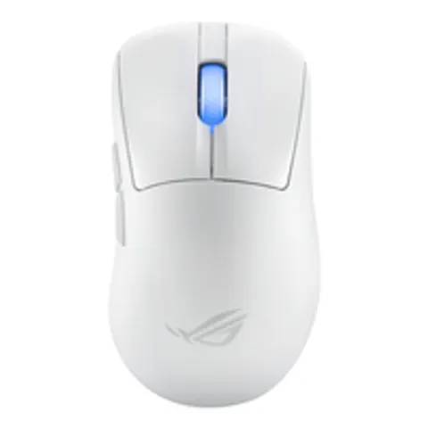 ASUS ROG Keris II Ace Wireless AimPoint Gaming-Maus, weiß – Bild 1