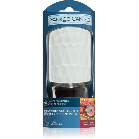 Yankee Candle Black Cherry Elektrische diffuser + Navulling 1 st – afbeelding 1