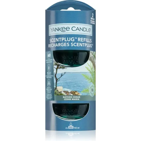 Bayside Cedar Diffuser Refill Yankee Candle, Blue | Fresh & Clean – image 1
