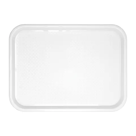 Dienblad Olympia Kristallon 45x35 cm PP wit – afbeelding 1