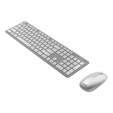 Asus W5000 Tastatur-Maus-Set wireless Weiß – Bild 1