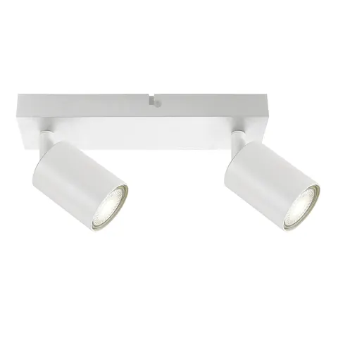 Plafondspot Integral Siena 2 spot IP20 GU10 wit – afbeelding 1