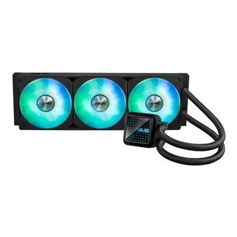 ASUS Prime LC 360 ARGB LCD Processor All-in-one liquid cooler 12 cm Bl – image 1