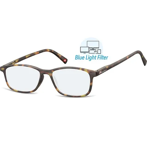 Leesbril Montana +2.50 dpt blue light filter turtle – afbeelding 1