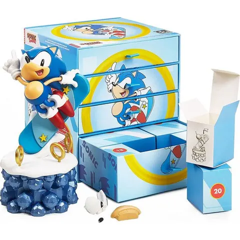 Numskull - Sonic the Hedgehog - 24-daagse adventskalender (Sonic figuur bouwen) – afbeelding 1