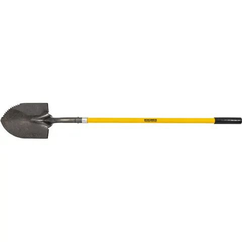 Roughneck Sharp Edge Round Shovel, Long Handle – image 1