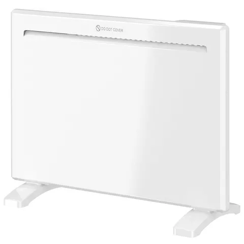 HOMCOM Smart Electric Panel Heater, 1000W Freestanding Wall Mounted, White – image 1