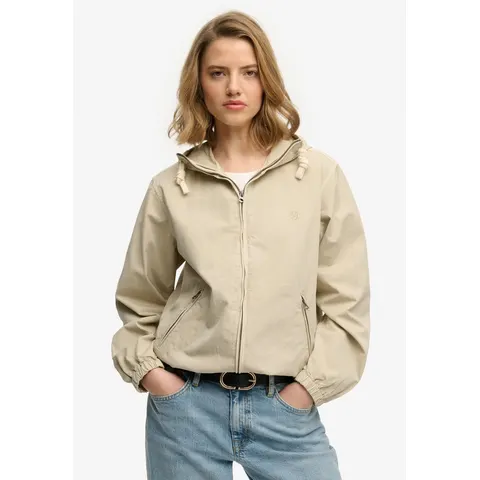 Superdry Washed Twill Jas Beige XL Vrouw – afbeelding 1