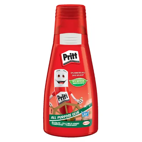 Alleslijm Pritt flacon 100gram transparant – afbeelding 1