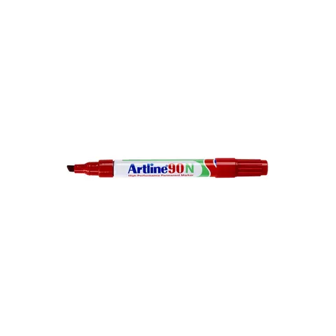 Viltstift Artline 90 schuin 2-5mm rood – afbeelding 1