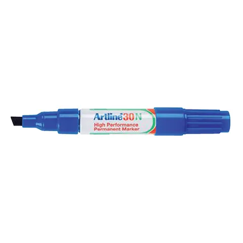 Viltstift Artline 30 schuin 2-5mm blauw – afbeelding 1