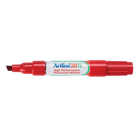 Viltstift Artline 30 schuin 2-5mm rood – afbeelding 1