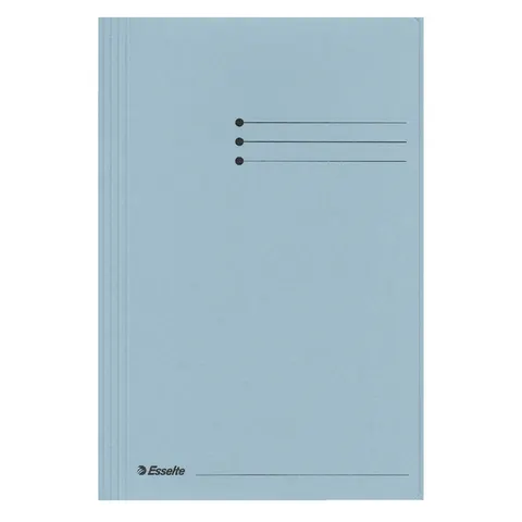 Esselte dossiermap blauw formaat folio – afbeelding 1