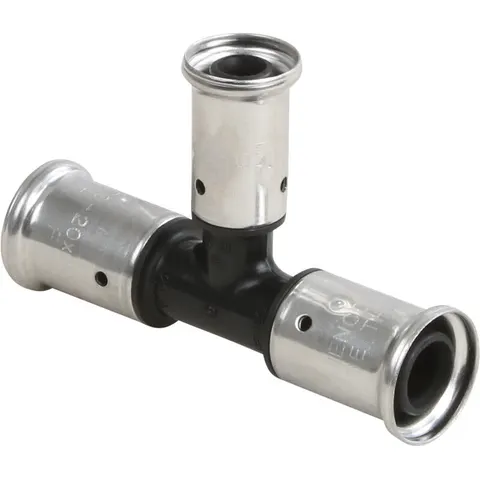 Henco pers T-stuk verloop 20x16x20mm – afbeelding 1