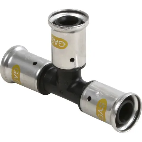 Henco gas pers T-stuk 20mm – afbeelding 1
