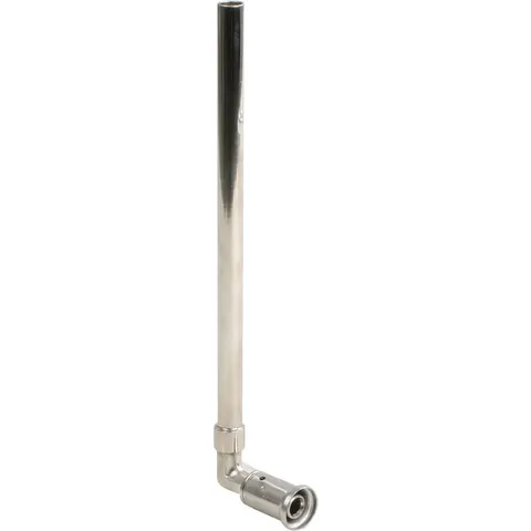 Henco pers kniekoppeling CU 15x16mm – afbeelding 1
