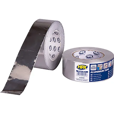 HPX aluminium tape 50mmx50m – afbeelding 1