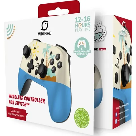 MiniBird Pop Top Wireless Controller-The Island (Switch) Nieuw – afbeelding 1