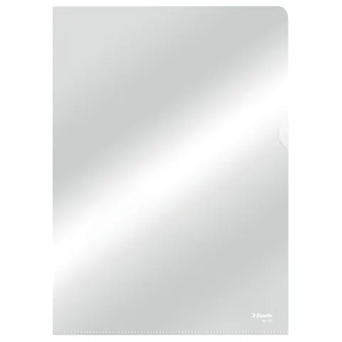 L-map Esselte standaard copy safe 0.11mm PP A4 transparant – afbeelding 1