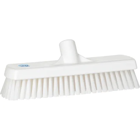 Vloerschrobber Vikan harde vezel 305mm wit – afbeelding 1