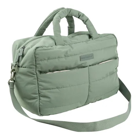Gesteppte Wickeltasche – gruen – Bild 1