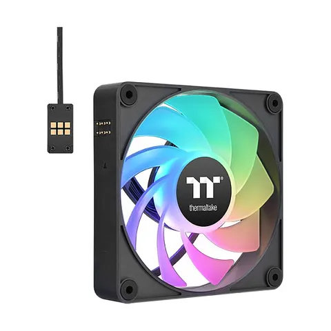 Thermaltake CL-F192-PL12SW-A computer cooling system – Schwarz – Bild 1