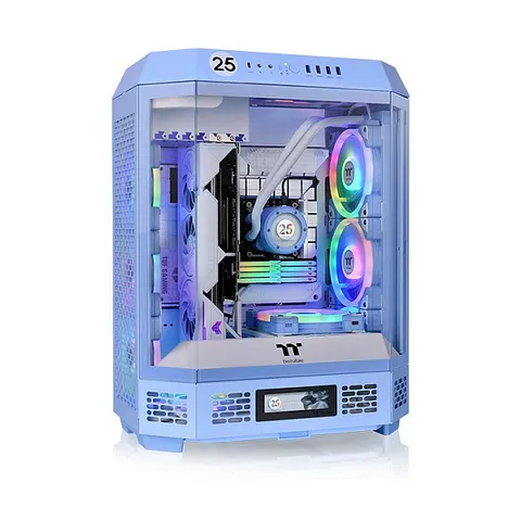 TT 45684 - Thermaltake The Tower 600, Hydrangea Blue – image 1