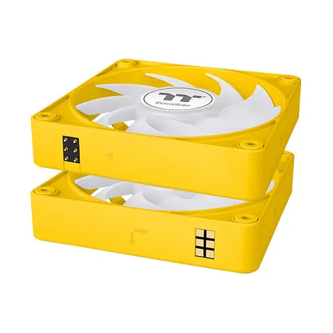 Thermaltake CT120 EX ARGB – Gelb – Bild 1