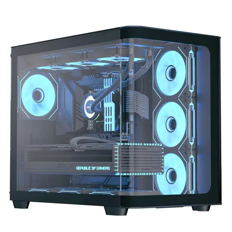 ATX P500C ARGB Vidrio Templado (Negro) - AEROCOOL – imagen 1