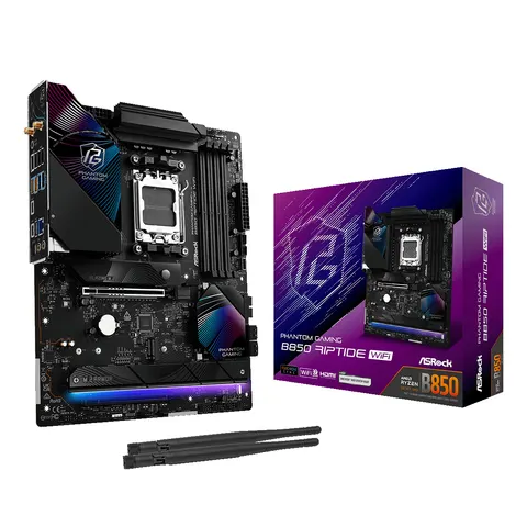 Carte Mère ASRock B850 Phantom Gaming Riptide WiFi (AMD AM5) #2POURCENT – image 1