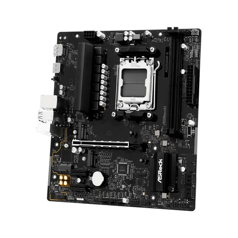 ASRock A620AM-X Mainboard – Schwarz – Bild 1