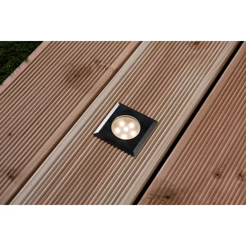 Gardenlights 12 Volt Grondspot Leda Vierkant – afbeelding 1